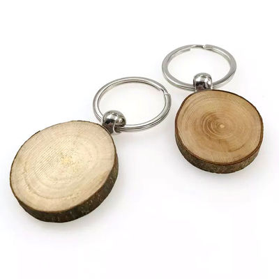 Handcrafted Eenvoudige Ronde Houten Zeer belangrijke ketting die Natuurlijke Vriendschappelijk en Rustieke Eco graveren
