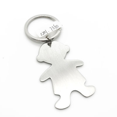 Als foto verkrijgbaar Boy Metal Keychain Holder met MOQ van 500