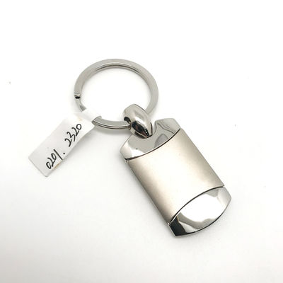 Gepersonaliseerde sleutelhangers met metalen sleutelhanger van zinklegering en metalen sleutelhanger