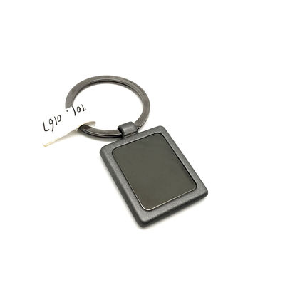 500 MOQ Zwart pistool ijzeren sleutelhanger voor hoge prestaties