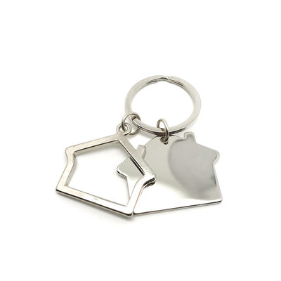 Gepersonaliseerd logo en TT Betaaltermijn Metalen sleutelhanger