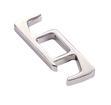 Gepersonaliseerd logo metalen flessenopener sleutelhanger zink legering