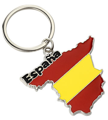 Gepersonaliseerde Geschenk Souvenir Campagne Leuke Metalen Sleutelhanger Geëmailleerd Logo en Duurzaamheid Gegarandeerd