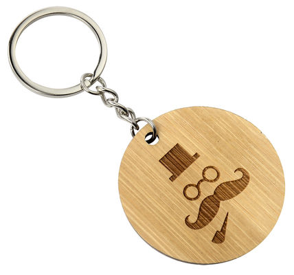 2-10 mm Dikte Houten sleutel tag Gravure Voor zakelijke evenementen Personalization decoratie