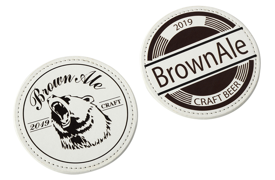 6 stukken barcoasters met absorberende eigenschappen voor bartafel essentieel