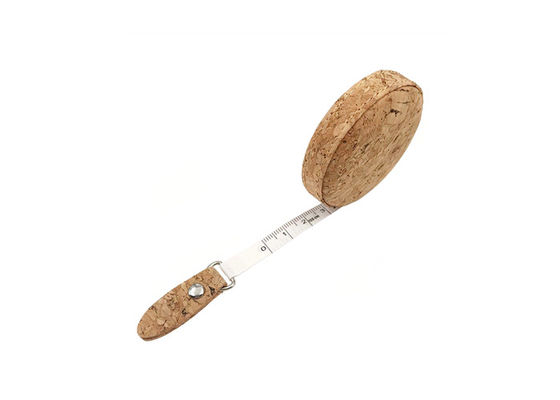 Eco Vriendschappelijk Cork Retractable Tape Measure Cloth die Metend Band naaien
