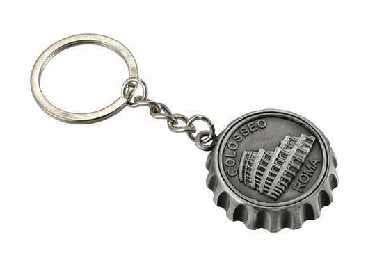 Gepersonaliseerde de Flesopener Zeer belangrijke ketting van Matt Gun Bottle Cap Keychain Ijzer