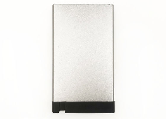 Van de de Portefeuillehouder van de aluminium Pop Omhooggaande Creditcard Aangepaste Embleem Rechthoek
