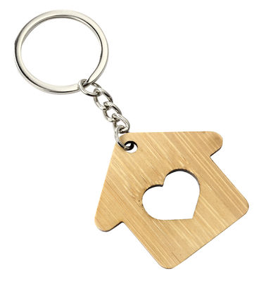 Natuurlijke Blokhuis Zeer belangrijke ketting Ring Metal Pendant Bag Gift