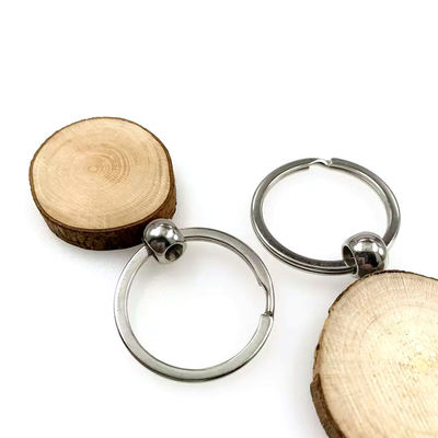 Handcrafted Eenvoudige Ronde Houten Zeer belangrijke ketting die Natuurlijke Vriendschappelijk en Rustieke Eco graveren