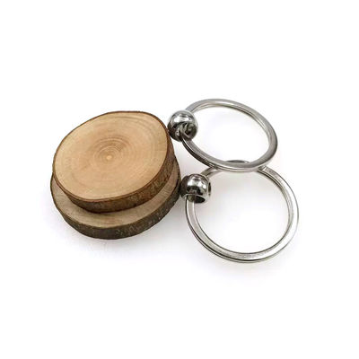 Handcrafted Eenvoudige Ronde Houten Zeer belangrijke ketting die Natuurlijke Vriendschappelijk en Rustieke Eco graveren