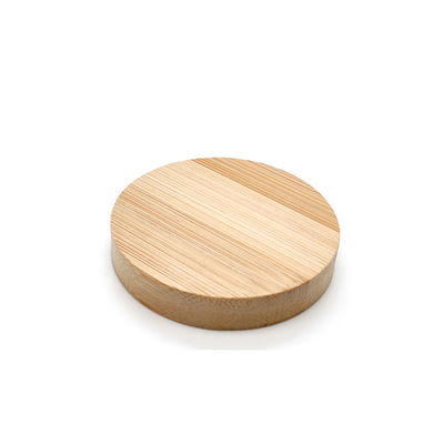 De magnetische Flesopener van het Bamboemetaal - Ronde Houten Koelkastmagneet