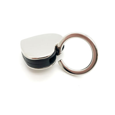 Zwart hart Metalen sleutelhanger Metalen sleutelhanger Minimale bestelhoeveelheid 500