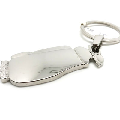 Vogel metaal sleutelhanger houder gepersonaliseerde sleutelhanger in individuele polybag