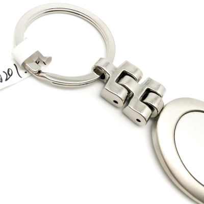Gepersonaliseerde metalen sleutelhouder