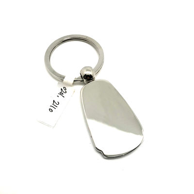 Metalen sleutelhouder Custom sleutelkettingen met individuele polybag