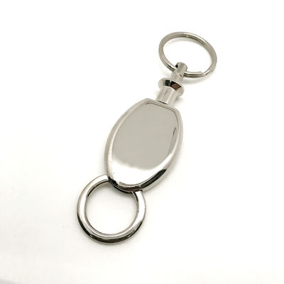 Vertrekbare sleutelhanger met Siliver OEM/ODM beschikbaar voor uw tevredenheid