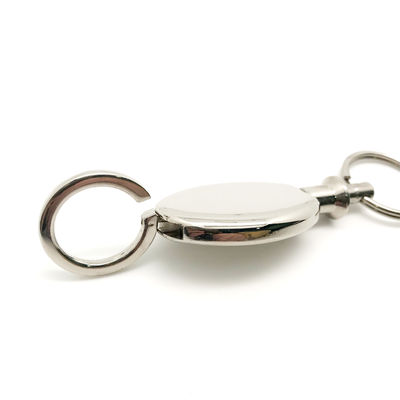 Vertrekbare sleutelhanger met Siliver OEM/ODM beschikbaar voor uw tevredenheid
