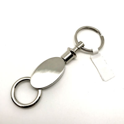 MOQ 500 Metalen sleutelhouder met zinklegering en