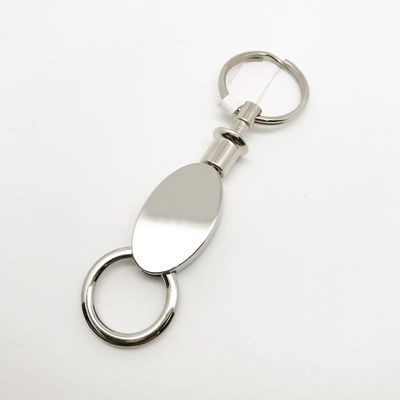 MOQ 500 Metalen sleutelhouder met zinklegering en