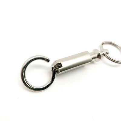 Beste opneembare sleutelhanger met metalen sleutelhanger van zinklegering en