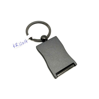 OEM/ODM Metalen sleutelhanger voor zwart pistool met aangepast logo beschikbaar