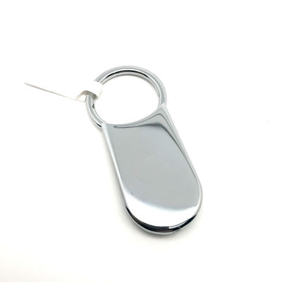 Praktische organisatie staal sleutelhanger organisator met aangepast logo