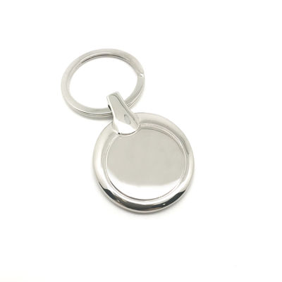 Silver Metal Sleutelhanger met OEM/ODM