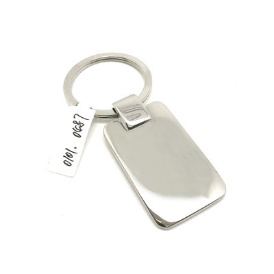 Gepersonaliseerd logo beschikbaar metalen sleutelhanger met en TT betalingstermijn
