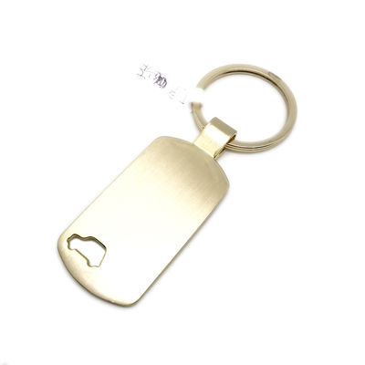 Duurzame metalen sleutelhanger met zinklegeringsmateriaal als foto