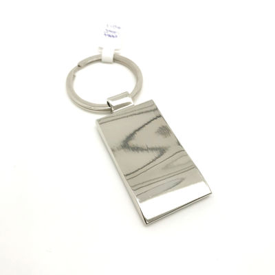 Als foto metalen sleutelhanger met aangepast logo