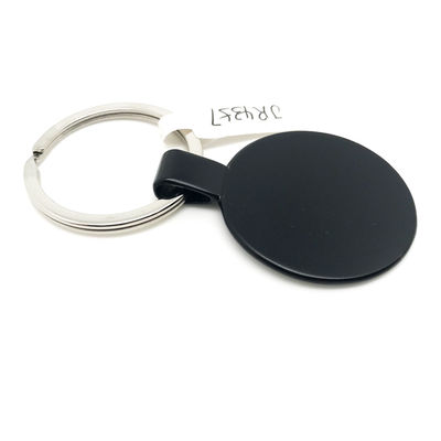 Aanpasbare metalen sleutelhanger met zinklegering voor OEM/ODM