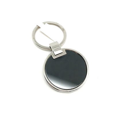 Zilver zwart Design Metalen Sleutelhanger TT Betalingstermijn Individuele Polybag Pakket