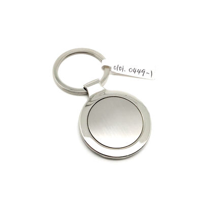 Silver Metal Sleutelhanger Duurzame en praktische oplossing