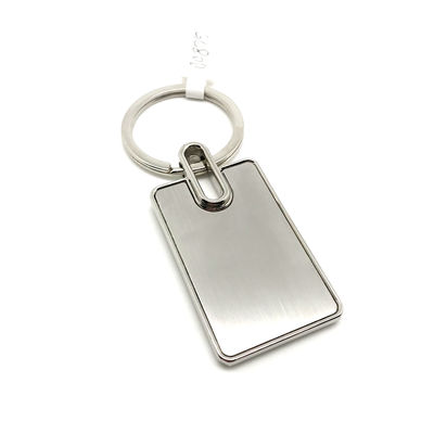 Als foto-metalen sleutelhanger met zinklegering voor zilver