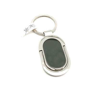 Gepersonaliseerde logo metalen sleutelhanger houder Duurzaam en functioneel