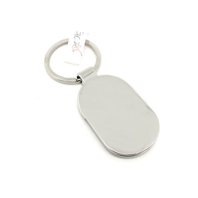 Gepersonaliseerde logo metalen sleutelhanger houder Duurzaam en functioneel