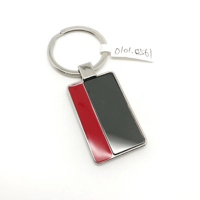 Gepersonaliseerde logo metalen sleutelhouder voor sleutelkenners