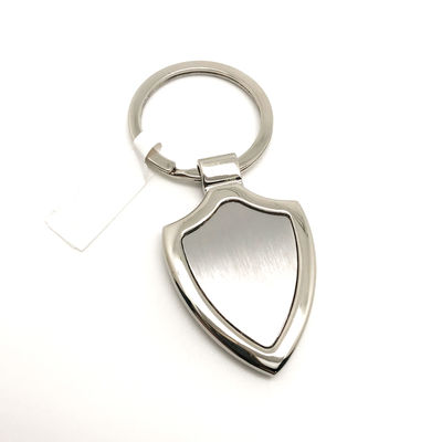 Zilver metaal sleutelhanger beschikbaar voor onmiddellijke levering