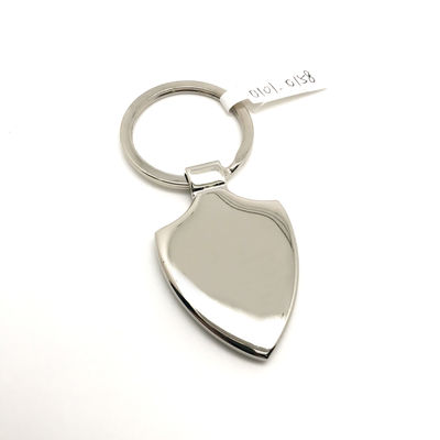 Zilver metaal sleutelhanger beschikbaar voor onmiddellijke levering
