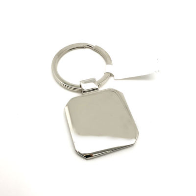 OEM/ODM Beschikbaar Silver Metal Sleutelhanger met aangepast logo voor zakelijke behoeften