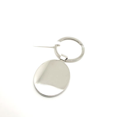 Gepersonaliseerd logo Gepersonaliseerd metalen sleutelhanger voor individuele polybag pakket Gepersonaliseerd