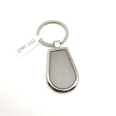 Siliver metalen sleutelhanger beschikbaar als foto in Siliver