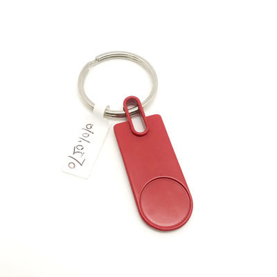 Metalen sleutelsnoer 19 g Logo metalen sleutelsnoer Fotovorm
