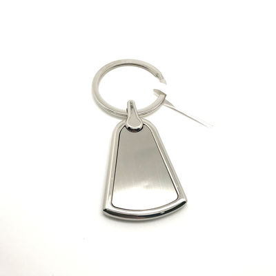 Duurzame Siliver Metalen Sleutelhanger Individuele Polybag Pakket
