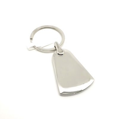 Duurzame Siliver Metalen Sleutelhanger Individuele Polybag Pakket