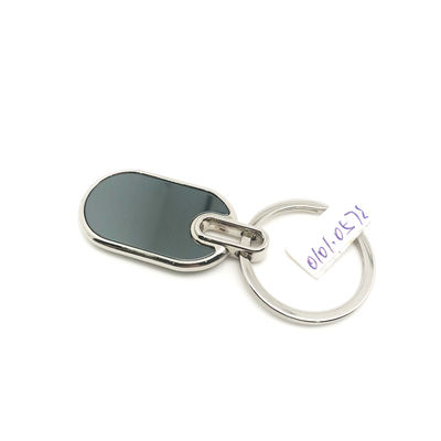Elegance metalen sleutelhanger met aangepast logo