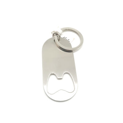 Schitterend nikkel metalen flesopener met roestvast bekleding