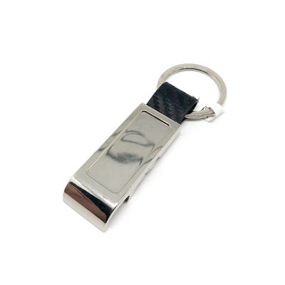 Duurzame metalen sleutelhanger als foto sleutelhangers