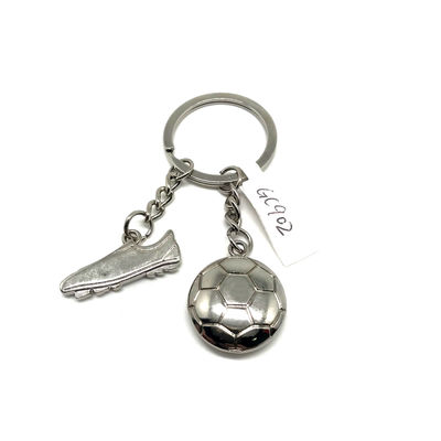 Geassorteerde trendy metalen sleutelhanger met duurzaam olie gevulde logo voor dagelijks gebruik